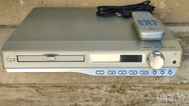  6 канален ресивър за домашно кино JVC с дистанционно / Усилвател, тунер и CD DVD плеър в едно, снимка 1