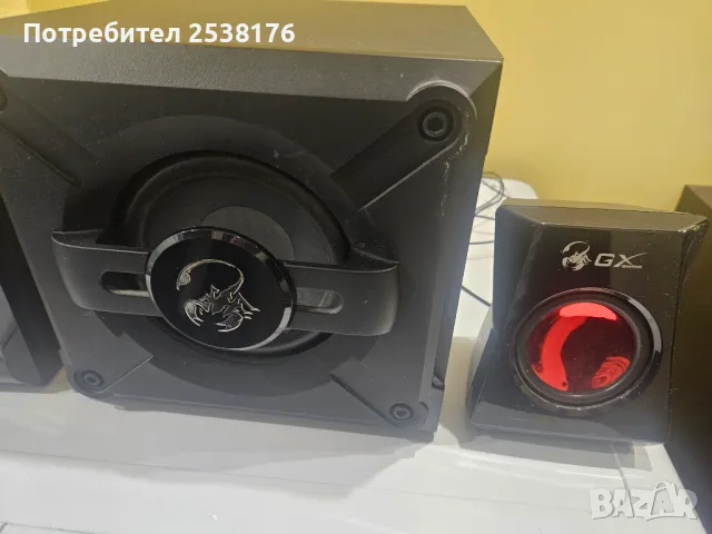 Колонки Genius 2.1 SW-G2.1 1250, 38W RMS, Черни, снимка 3 - Тонколони - 49058282