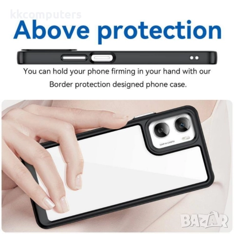 Удароустойчив Калъф (TPU + Акрил) за Motorola Moto G06 4G / Moto G06 Power 4G- Airbag технология, вк, снимка 7 - Калъфи, кейсове - 52720985