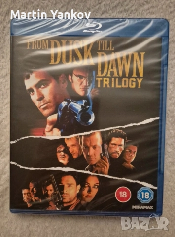 From Dusk Till Dawn trilogy blu ray здрач до зори трилогия блу рей