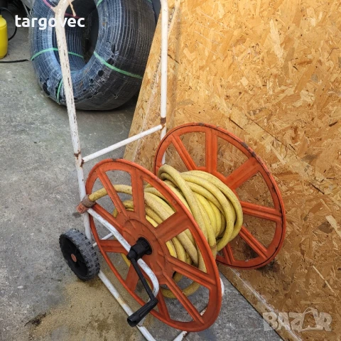 Индустриална макара за маркуч поливна система
