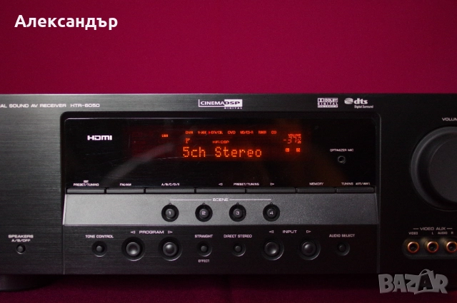 Yamaha HTR - 6050 Hi Fi система за домашно кино 5.1  отлично състояние, снимка 3 - Ресийвъри, усилватели, смесителни пултове - 52513962