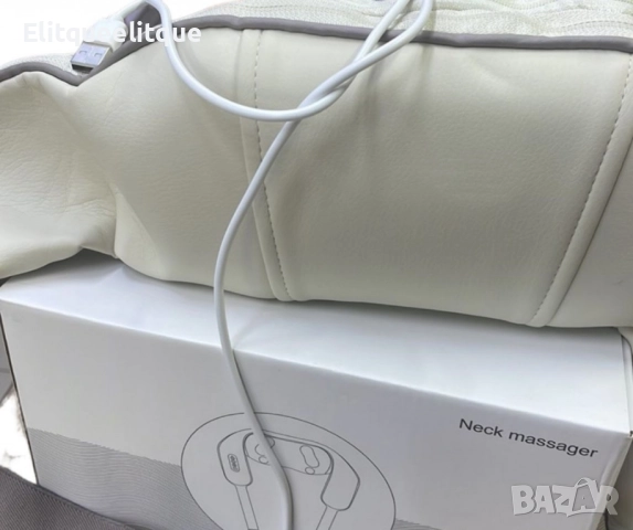 Акумулаторен масажор с топлина за врат,гръб,рамена,крака,за мускулна релаксация, снимка 11 - Масажори - 52295329