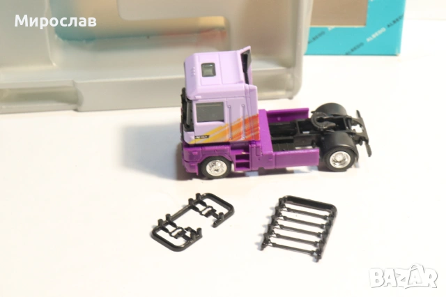 ALBEDO H0 1/87 RENAULT MAGNUM МОДЕЛ КОЛИЧКА КАМИОН ВЛЕКАЧ , снимка 2 - Колекции - 53606896