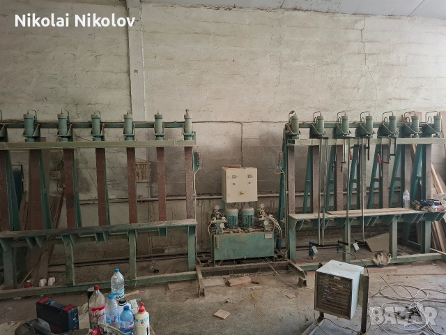 Преси за слепване на дърво