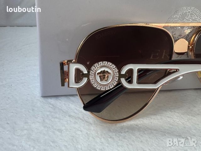 Versace мъжки слънчеви очила авиатор унисекс дамски , снимка 17 - Слънчеви и диоптрични очила - 45456955