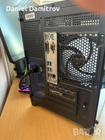 Геймърски компютър Ryzen 5 2600,GTX 1070 8GB,16GB RAM,128 GB SSD NVMe, 1 TB HDD, снимка 4 - Геймърски - 53617560