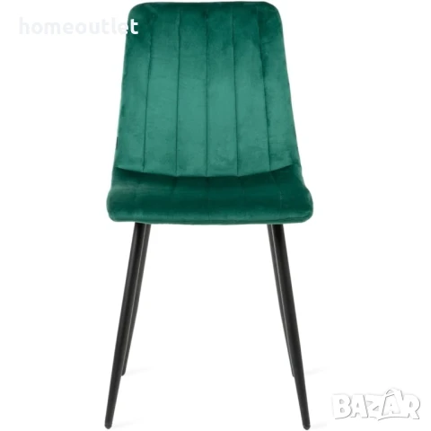 БЕЗПЛАТНА ДОСТАВКА Трапезни столове с кадифена дамаска (к-кт от 4 бр.) MUF ART SIMY02, снимка 3 - Столове - 50654225