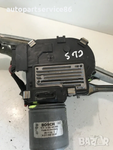 Мотор за чистачки за Mercedes CLS W219 320 CDI (2009) 0390241802, A2118200942, снимка 2 - Части - 54214169