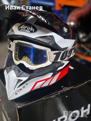 каска L ендуро /мотокрос, снимка 2 - Спортна екипировка - 52201505