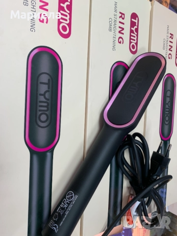 Четка за изправяне на коса TYMO, снимка 6 - Други - 51677270