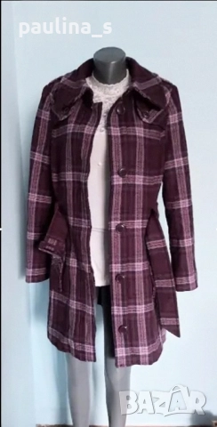 Два различни броя / Уникално Винтидж Вълнено палто "EDC" by Esprit , снимка 13 - Палта, манта - 48424841