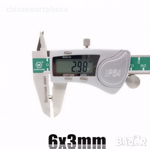 6x3mm МАГНИТ неодимов N52, Neodymium magnet NdFeB magnit, снимка 7 - Други стоки за дома - 45851877