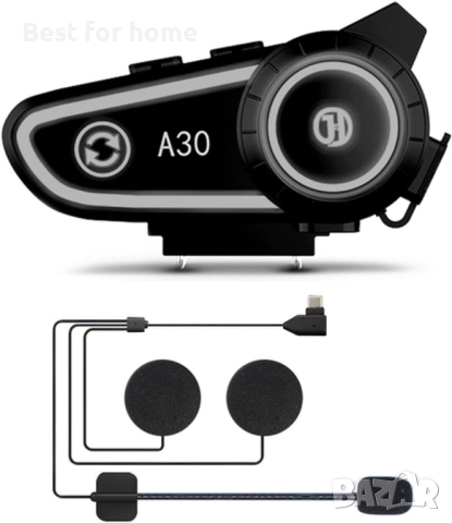 Bluetooth слушалки за мотоциклетна каска Geva