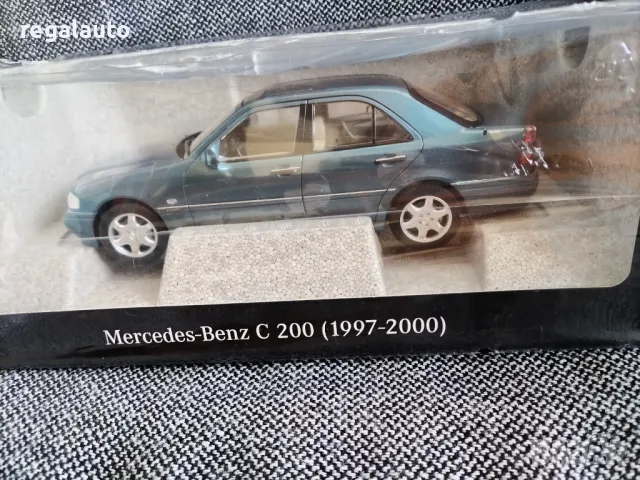 B66040704,умален модел die-cast Mercedes-Benz C 200 Limousine W 202 (1997-2001),1:18, снимка 7 - Колекции - 47038686