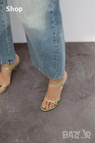 Сандали на ток на Zara , снимка 8 - Сандали - 54017766