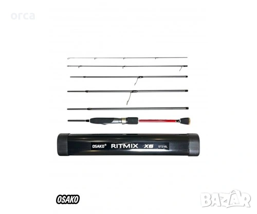 Травел спининг въдица Osako Ritmix X6 компактна 6 части