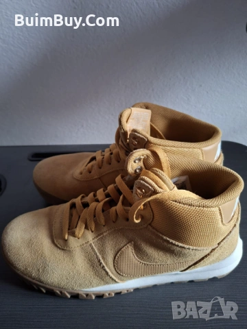 Оригинални мъжки обувки Nike – кафяви, снимка 4 - Маратонки - 53485406