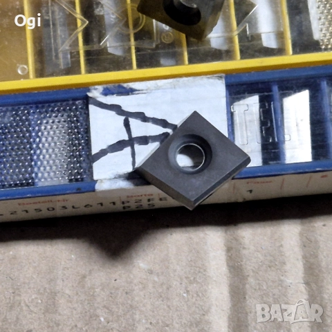 Твърдосплавни пластини ZEAA леви пластини твърдосплавни , снимка 5 - Стругове - 51850617