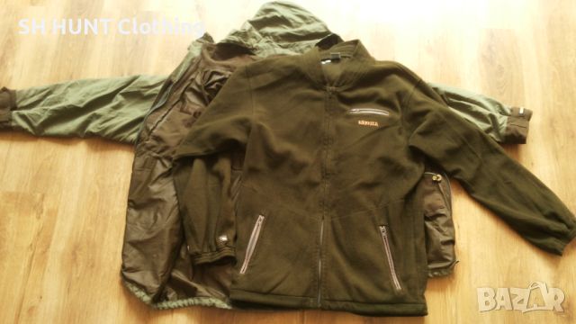 HARKILA GORE-TEX 3in1 Jacket with POLAR Fleece размер 52 / L за лов трисезонно яке с полар - 1124, снимка 3 - Екипировка - 46529542