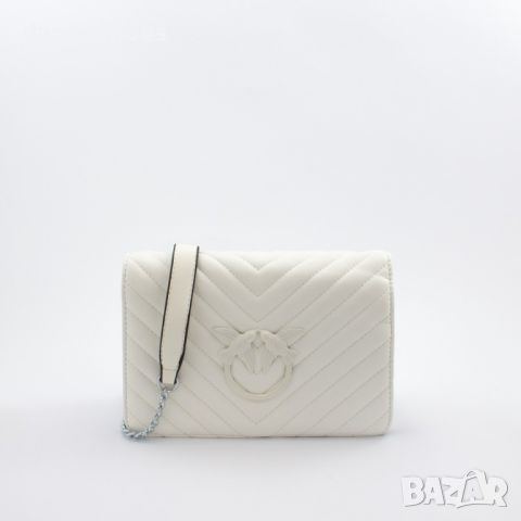 Дамска чанта за през рамо в бяло , снимка 1 - Чанти - 46114004