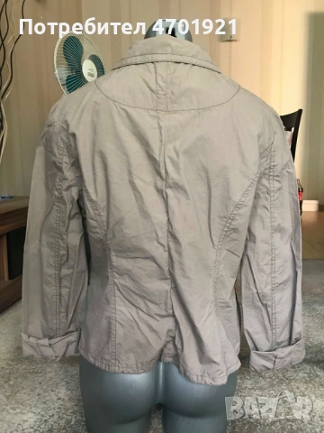 Бежово пролетно яке, снимка 3 - Якета - 53136637