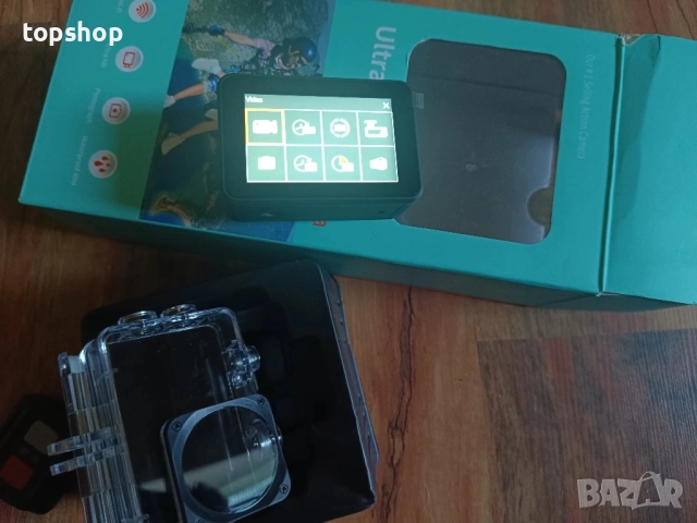 Нова 5K 30FPS 50MP Екшън камера, UHD 5M Подводна камера със 170° широкоъгълен обхват, IP68..., снимка 11 - Камери - 51595326