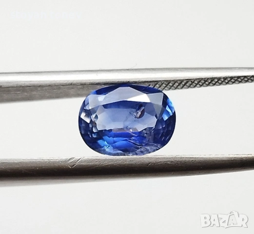 Изключителен Корнфлауър Блу Сапфир от Шри Ланка – 1,30 карата, Сертифициран!, снимка 2 - Други - 53967023