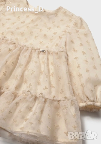 официална рокля Mayoral, снимка 2 - Бебешки рокли - 53827141