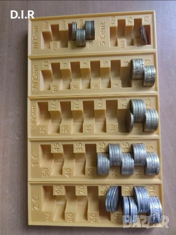 Монетник Евро монети, снимка 3 - Друго търговско оборудване - 52933403