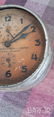 Стар Будилник , снимка 17 - Антикварни и старинни предмети - 50633982