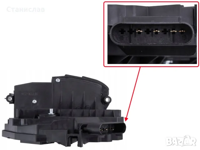 Ford Focus MK3 Брава за задна лява врата, снимка 2 - Части - 50217218