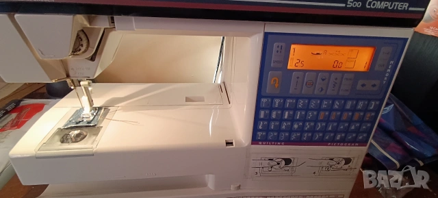 шевна машина Husqvarna 500 computer , снимка 3 - Шевни машини - 53694921