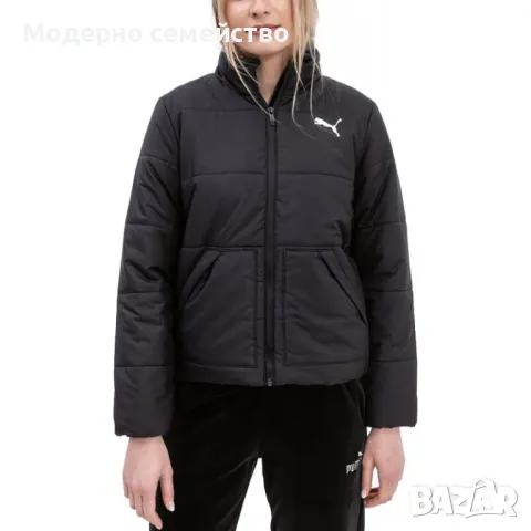 Дамско яке  PUMA ESS+ Padded Jacket Black, снимка 3 - Якета - 46874311