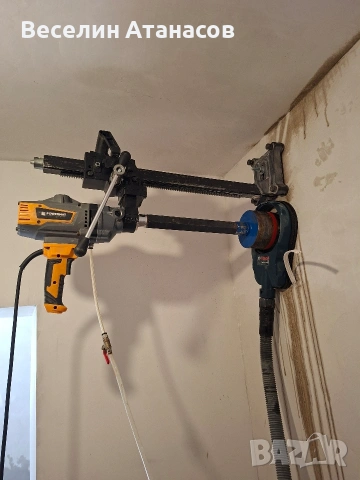 Пробиване арм.бетон, гранит,зидария, асфалт и др.