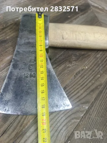 стар немски топор, снимка 5 - Антикварни и старинни предмети - 49912280