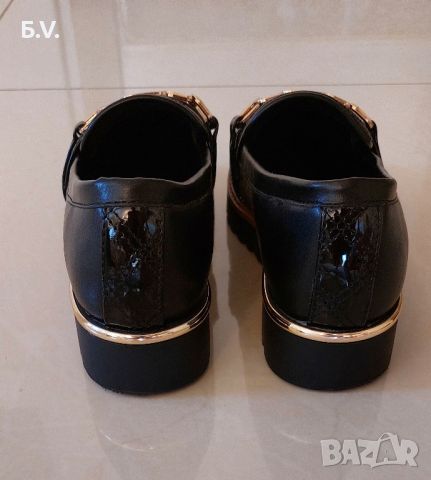Дамски обувки затворени черни , снимка 3 - Дамски ежедневни обувки - 46056670