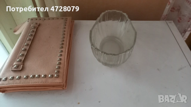 Kristalna kupa sreden razmer, снимка 2 - Чинии - 53352419