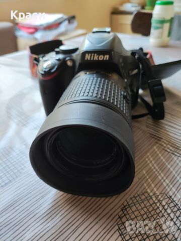 Идеален DSLR фотоапарат Nikon D5100 с обектив 55-200 1:4-5.6 GII ED