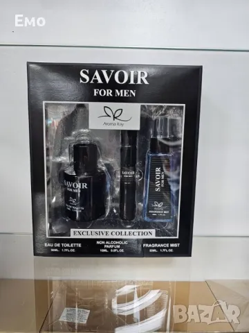 Подаръчен сет - Savoir For Men Exclusive Collection Eau De Toilette 50ml, снимка 1 - Мъжки парфюми - 48371003