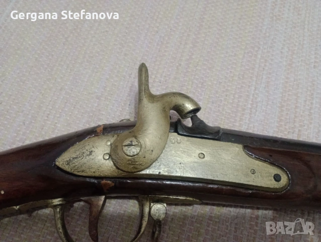 Стара капсулна пушка, снимка 5 - Антикварни и старинни предмети - 54106070