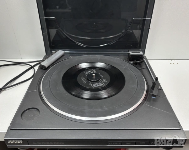 Грамофон PHILIPS FP260/00R полуавтоматичен, снимка 2 - Грамофони - 53423194