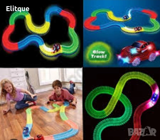 Magic Tracks – Детска светеща писта (220 части) 🚗