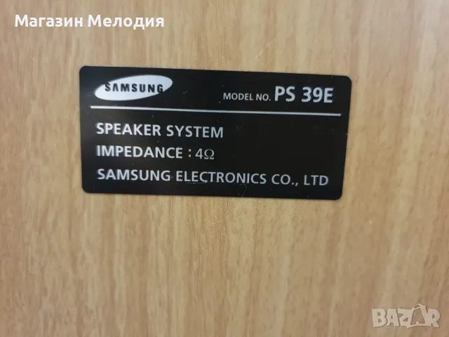 Тонколони Samsung PS 39E  В отлично техническо и визуално състояние., снимка 8 - Тонколони - 49530893