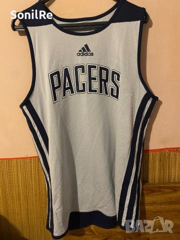 NBA двустранен тренировен потник на Indiana Pacers, оригинален от САЩ., снимка 3 - Спортни дрехи, екипи - 46022172