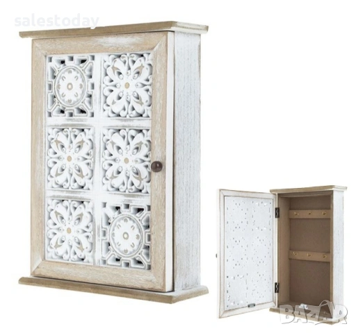 Кутия за ключове, Отваряща се, 6 бр. куки