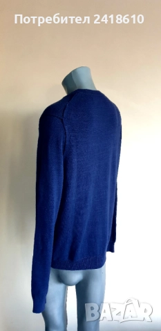 Zadig & Voltaire Knit Jeremy ZV Mono  Mens Size L ОРИГИНАЛ! Мъжки Пуловер!, снимка 10 - Пуловери - 52794331