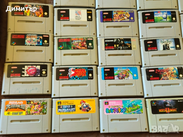 Super Nintendo SNES игри console and games collection Sega n64 retro, снимка 3 - Игри за Nintendo - 52187408