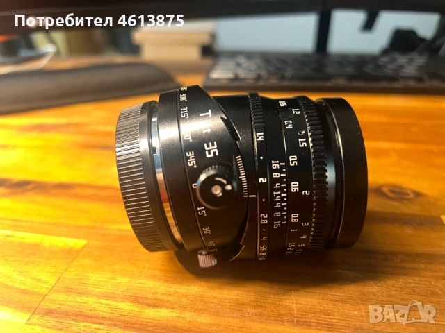TTArtisan 35mm F/1.4 Tilt E-MOUNT APSC, снимка 3 - Обективи и филтри - 54270736