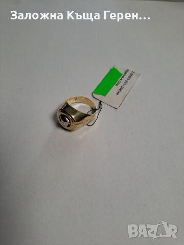 Мъжки златен пръстен - 4,02 гр., снимка 2 - Пръстени - 45204408